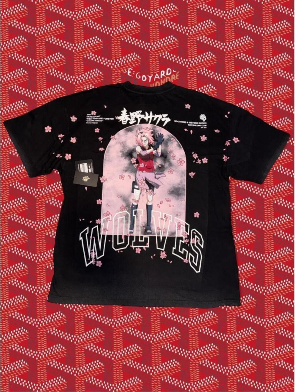 Darc Sport x Naruto Shippuden “Cherry Blossom” Premium Tee **RARE**